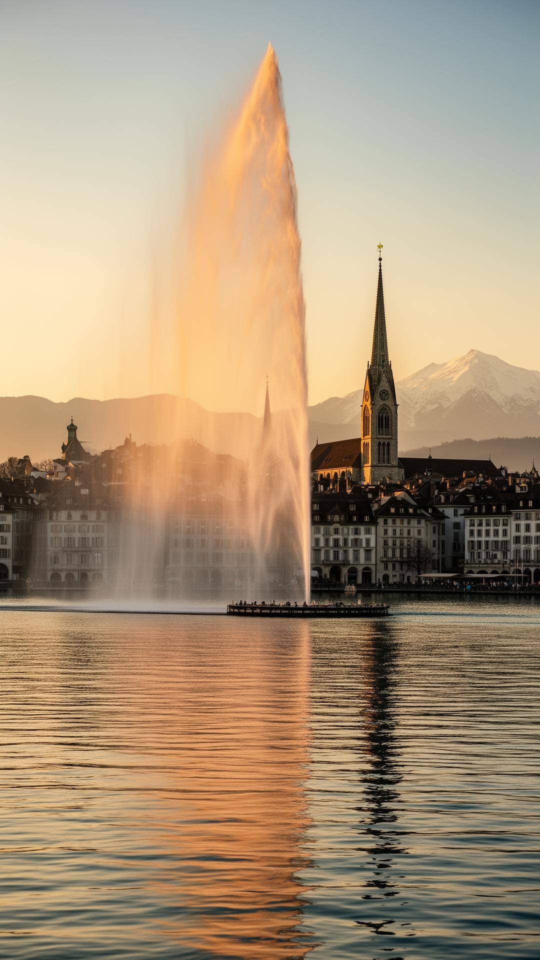 Porte d'entrée d'un immeuble de prestige Rue du Rhône, Genève